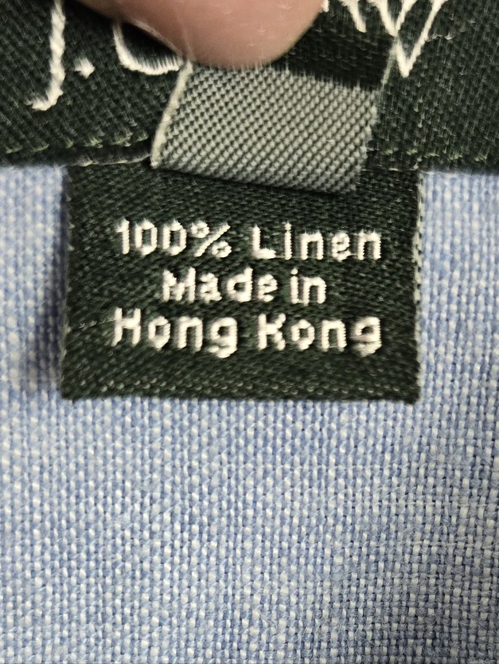 J Crew Linen Light Blue Short Sleeve Button Down Shirt Men's Large